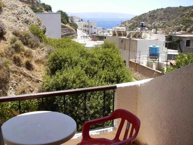 Standard Double room with balcony and with view