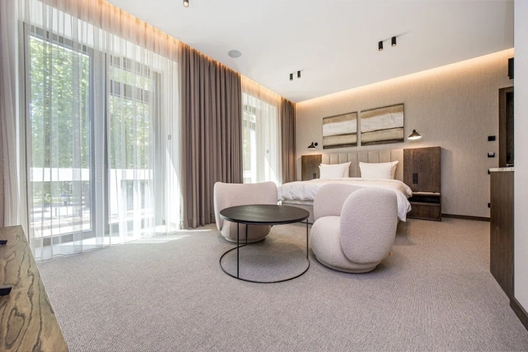 Deluxe Double room with balcony and with view