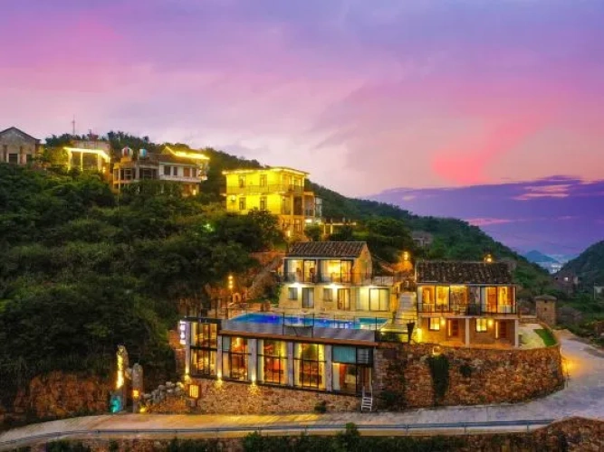 Outside