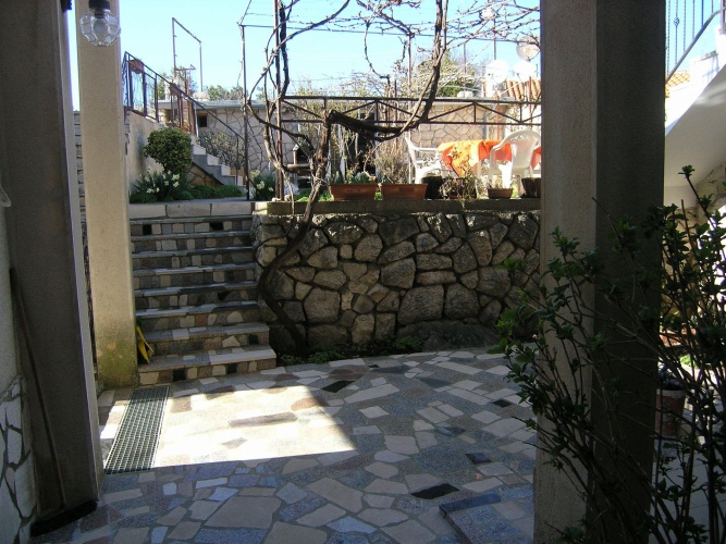 Outside