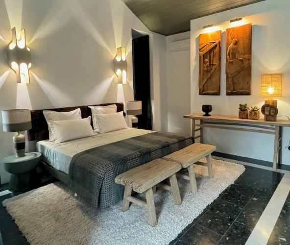 Deluxe Double Suite with pool view