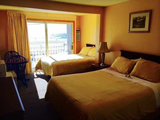 Standard Quadruple room with balcony and with view