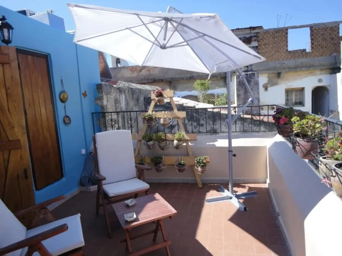 Studio with balcony and with view