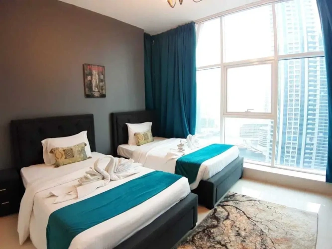 2 Bedrooms Deluxe Apartment with Marina view