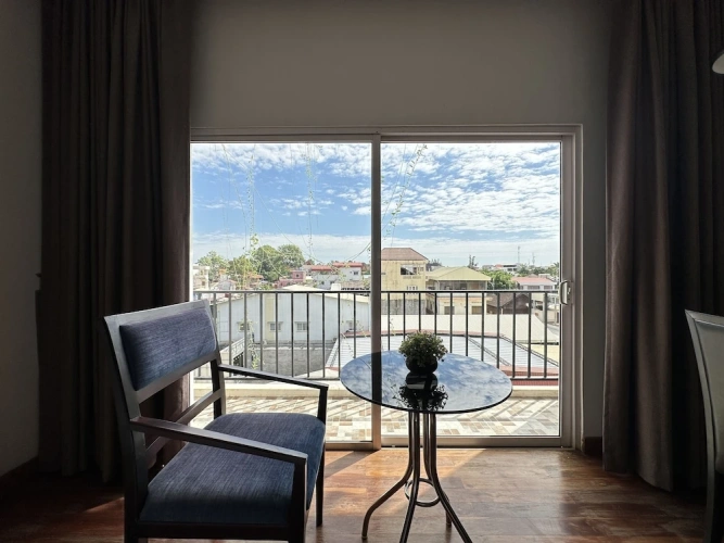 1 Bedroom Family Suite with balcony and with city view