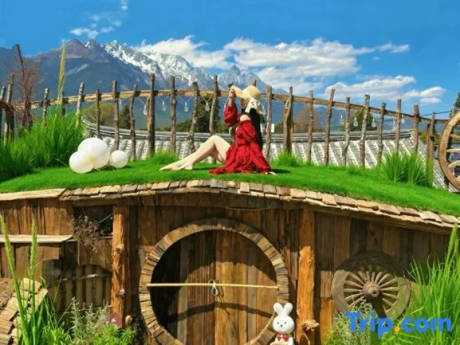 Outside