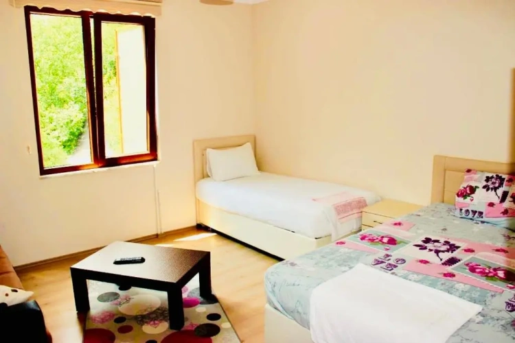 Standard Quadruple room with balcony and with view