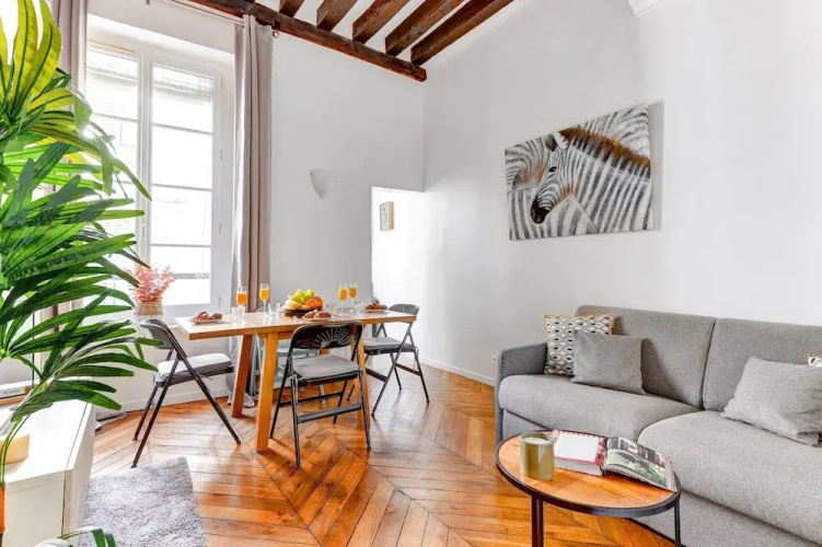 Modern 1BR For 4 By Centre Pompidou