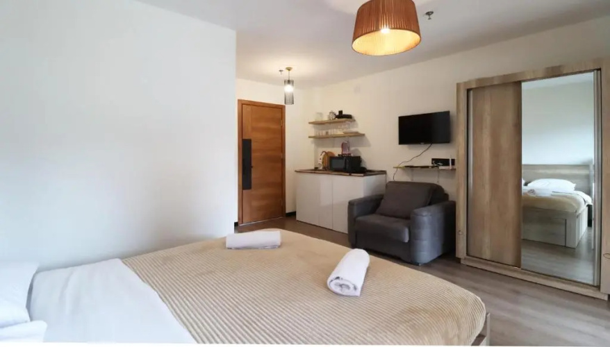 Bright Studio Apartment in Marshall Gudauri