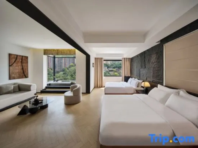 Standard Twin room with city view