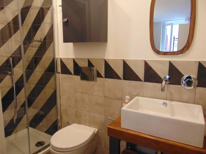 Design Studio Flat with Terrace Next Toledo Metro Stop
