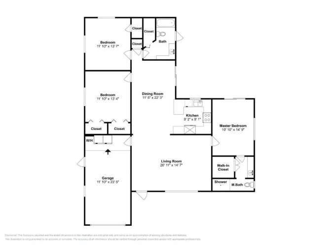 3 Bedrooms Cottage