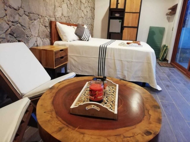 Superior Double room with balcony and with mountain view