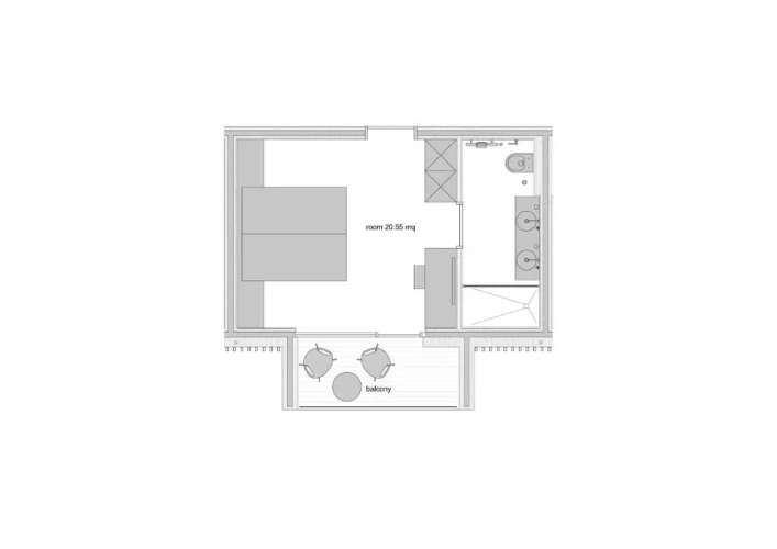 Comfort Double room with balcony