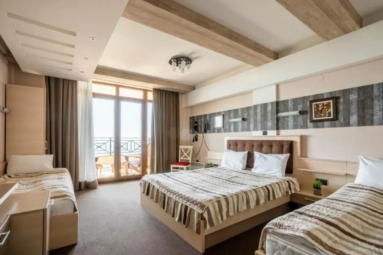 Standard Quadruple room with balcony