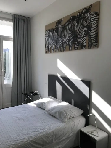 Studio with balcony