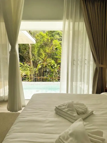 2 Bedrooms Family Villa with balcony and with pool view