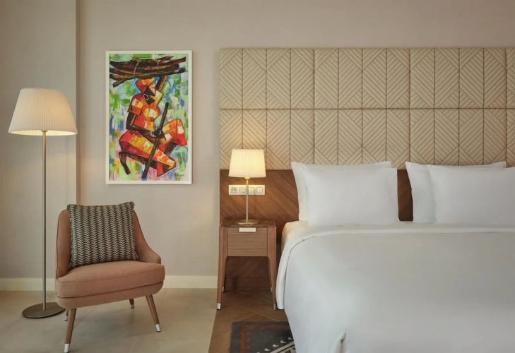 Deluxe Double room with balcony and with river view