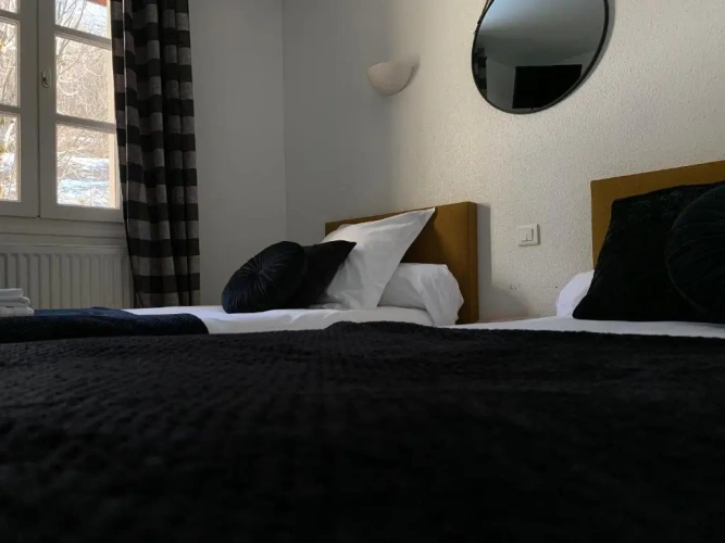 Standard Twin room with garden view