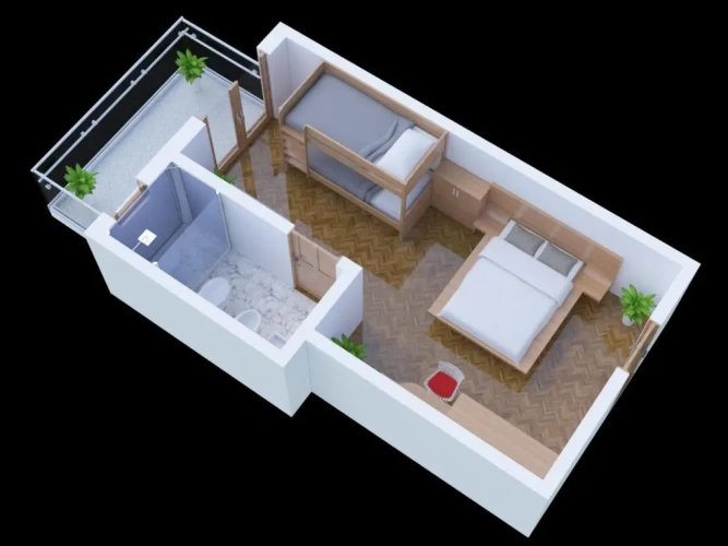 Standard Quadruple room