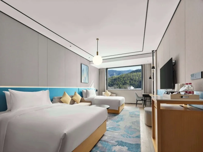 Standard Twin room with mountain view