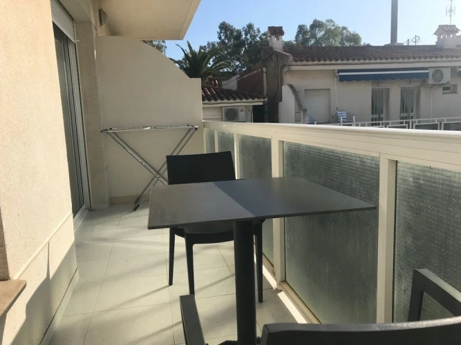Double Apartment with balcony and with garden view