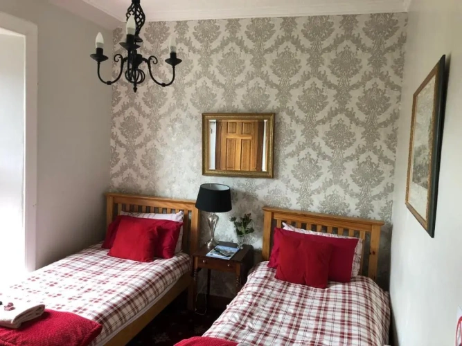 Standard Twin room with garden view