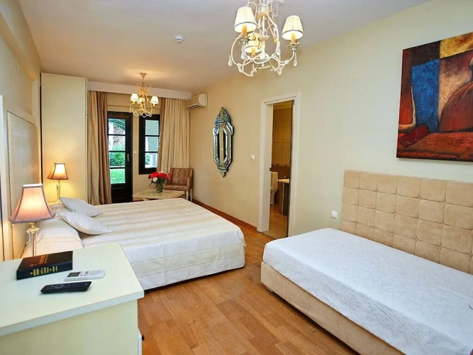 Deluxe Double room with balcony or terrace and Sea View