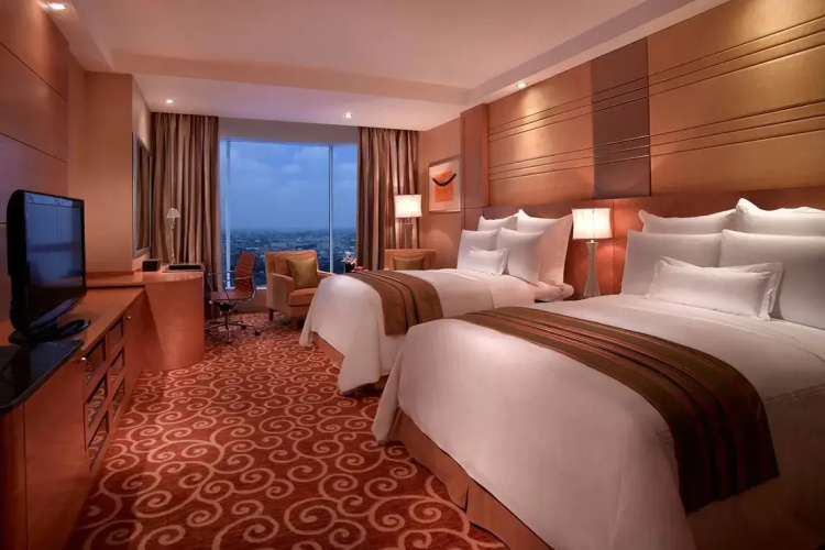 Deluxe Twin room with city view