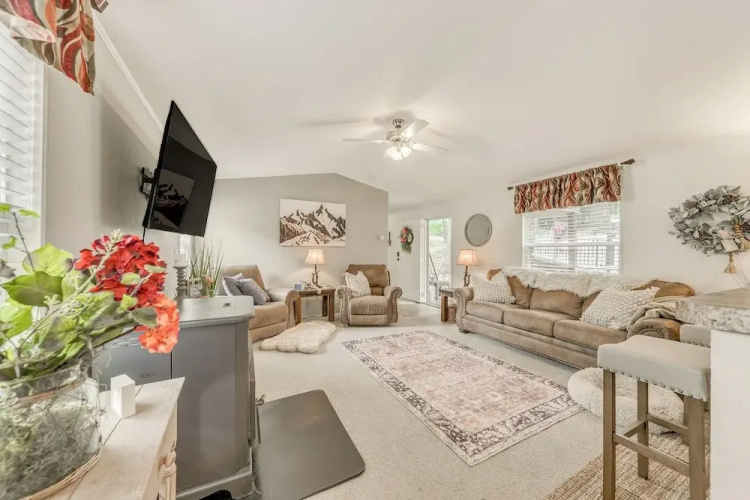 Peaceful Cloudcroft Vacation Rental: Walk to Shops