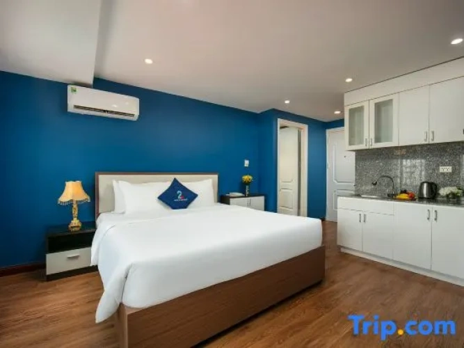 1 Bedroom Standard Double Family room with city view