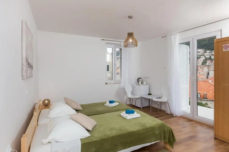 Standard Double room with balcony and with city view