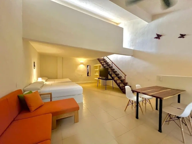 2 Bedrooms Comfort Suite with garden view