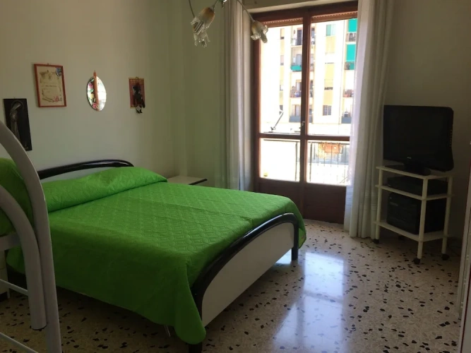 Standard Quadruple room with balcony and with city view