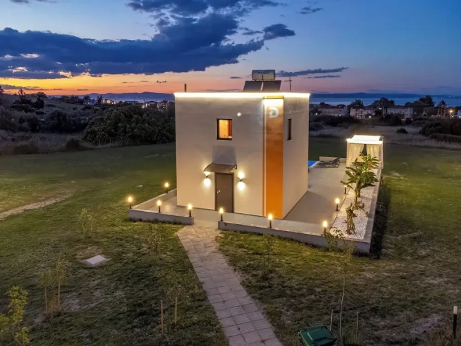 Villa with balcony
