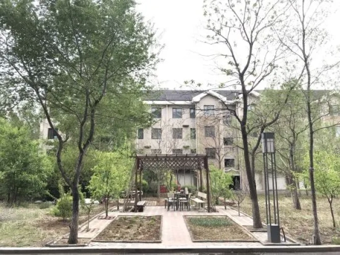 Outside