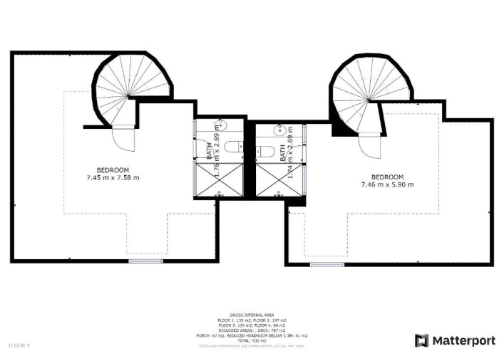 Double Attic room