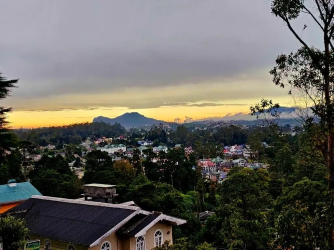Standard Double room with mountain view
