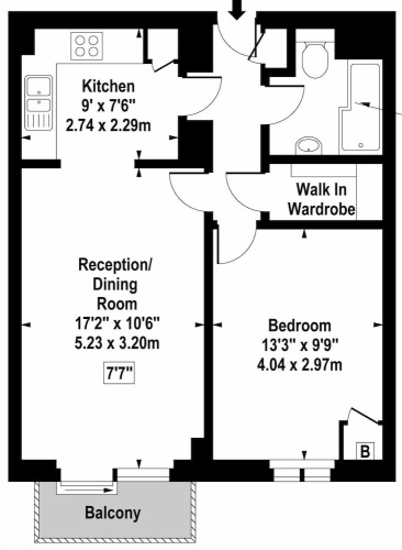 Double Apartment with city view
