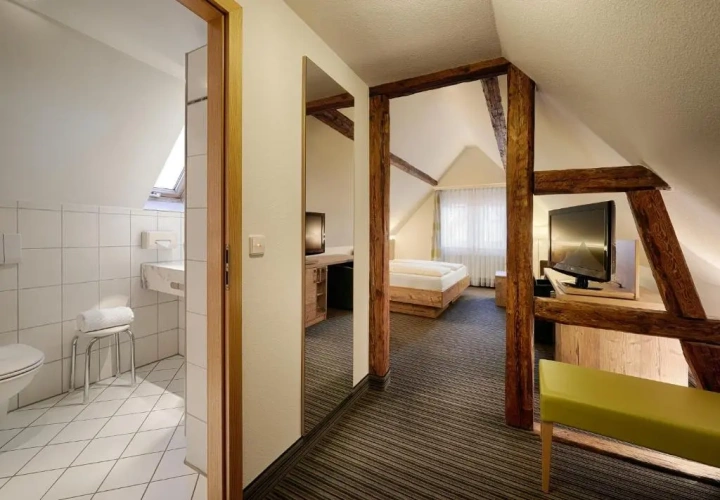 Standard Double room with balcony and with view