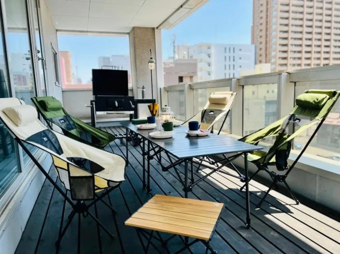 Standard Quadruple room with balcony