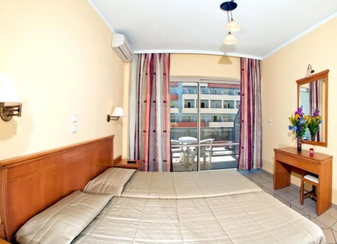 Studio with balcony
