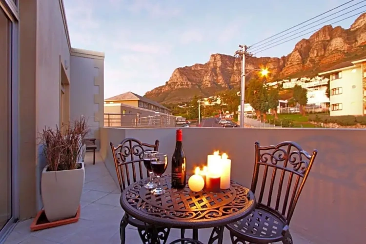 1 Bedroom Standard Double Suite with balcony and with mountain view