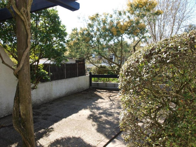 Outside