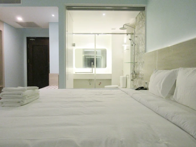 Deluxe Double room with balcony and with sea view