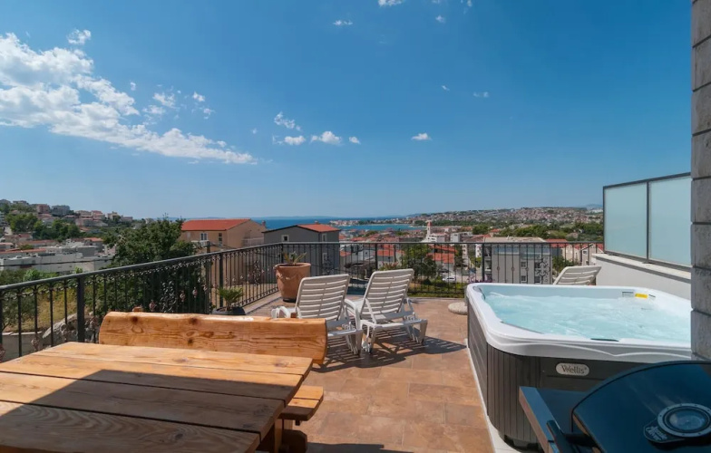 SEA View Jacuzzi Apartment AN