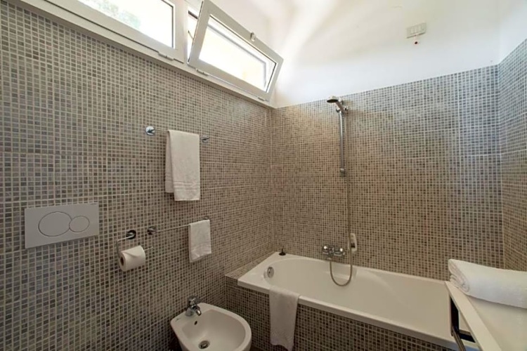 Standard Quintuple room with balcony and with sea view