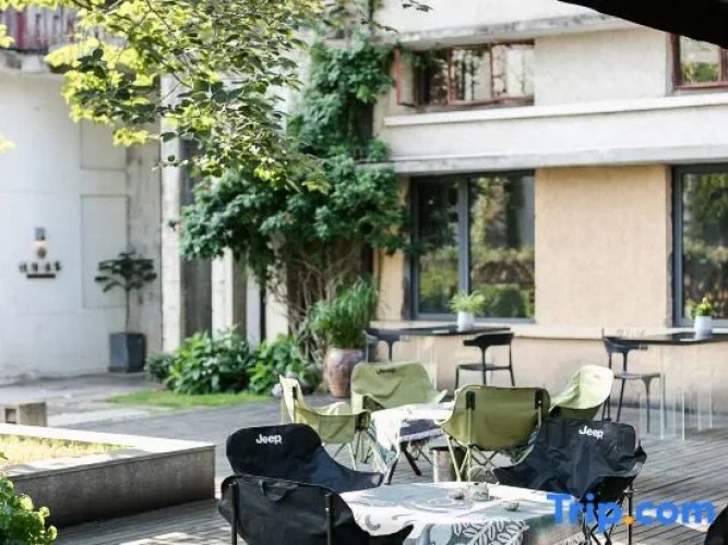 Outside