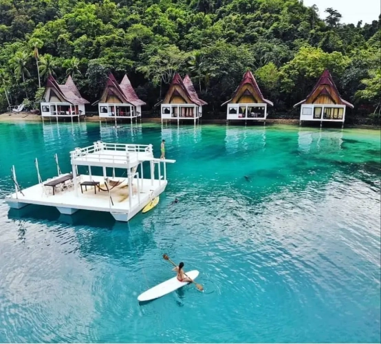 Deluxe Double room with balcony and with sea view