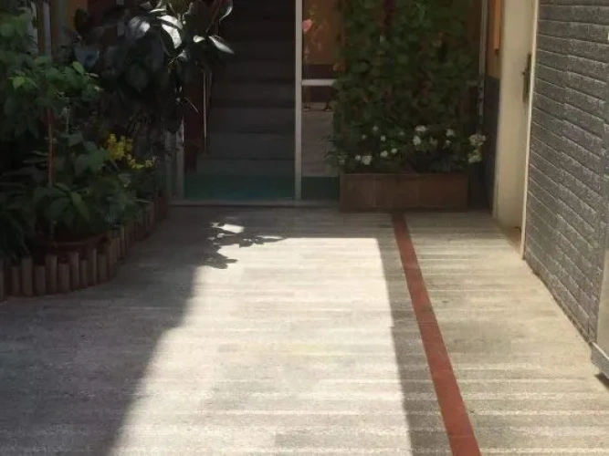 Outside